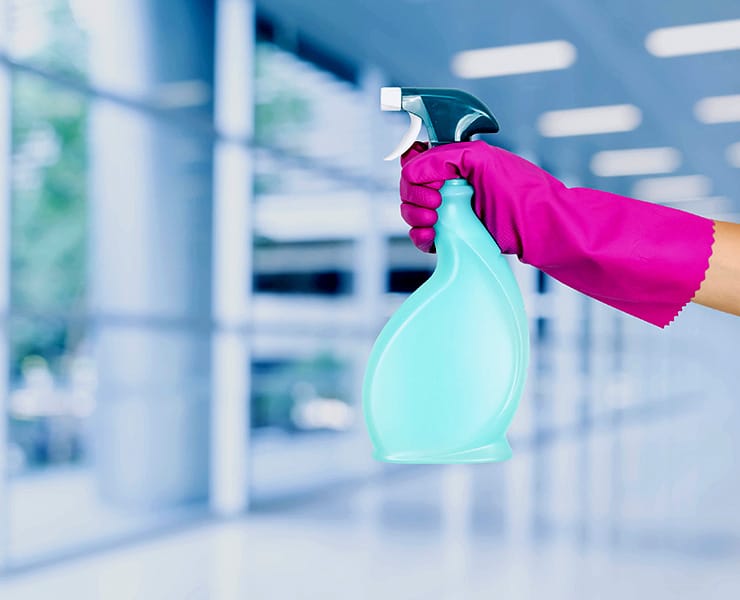 تعقيم الأسطح، تنظيف