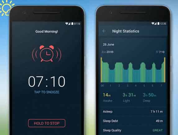 منبه, تطبيقات, تقنية, النوم, المساعدة على النوم, أرق